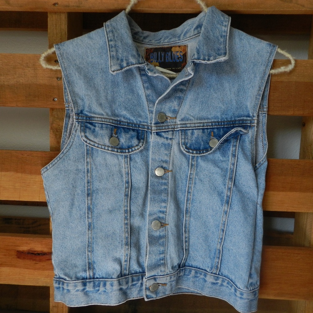 Vintage Denim Vest